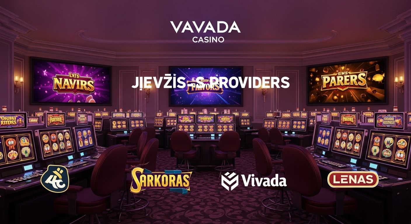 Spēļu un programmatūras nodrošinātāji vavada bonus money